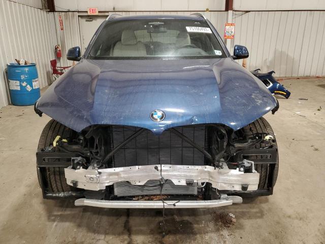 5UXCR6C08N9N06324 - 2022 BMW X5 XDRIVE40I BLUE photo 5