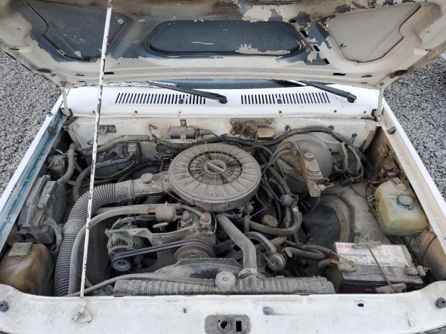 1B7GL26X3KS144459 - 1989 DODGE DAKOTA WHITE photo 11