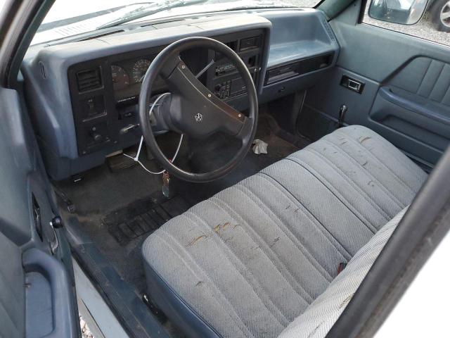 1B7GL26X3KS144459 - 1989 DODGE DAKOTA WHITE photo 8