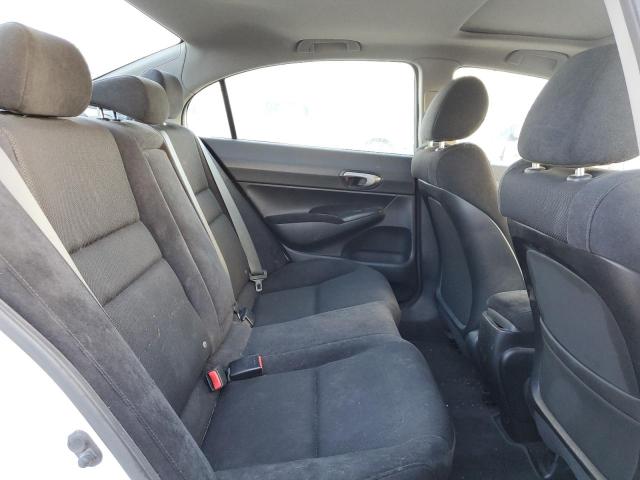 2HGFA1F60BH010388 - 2011 HONDA CIVIC LX-S WHITE photo 10