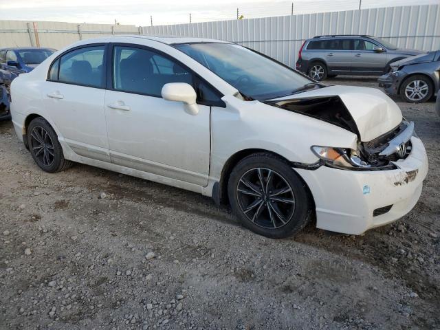 2HGFA1F60BH010388 - 2011 HONDA CIVIC LX-S WHITE photo 4