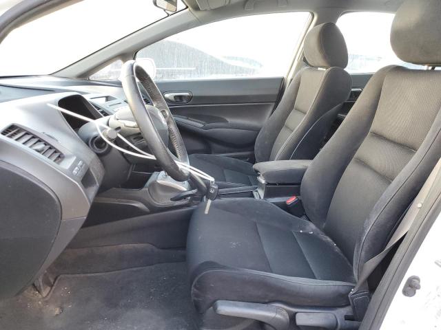 2HGFA1F60BH010388 - 2011 HONDA CIVIC LX-S WHITE photo 7