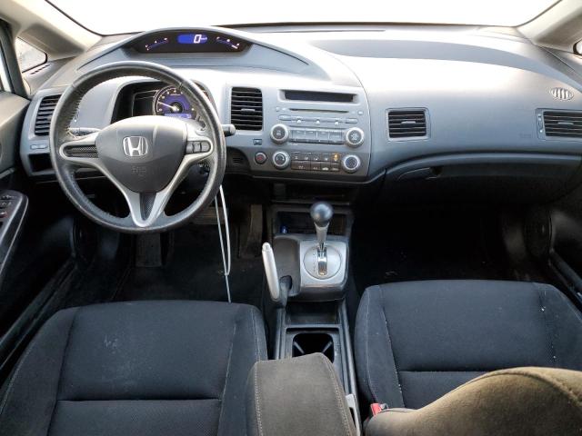 2HGFA1F60BH010388 - 2011 HONDA CIVIC LX-S WHITE photo 8