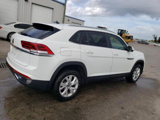 1V2AC2CA4MC219638 - 2021 VOLKSWAGEN ATLAS CROS S WHITE photo 3