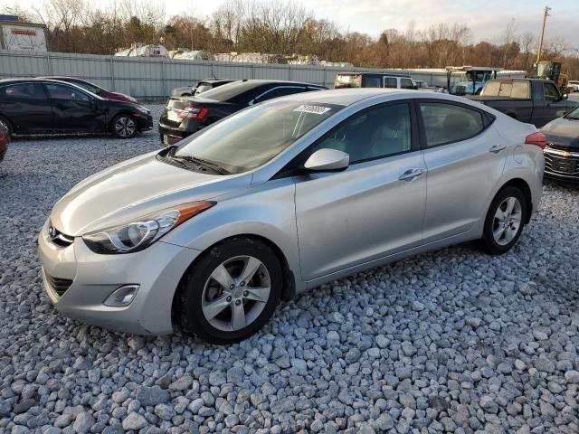 5NPDH4AE5DH161366 - 2013 HYUNDAI ELANTRA GLS SILVER photo 1