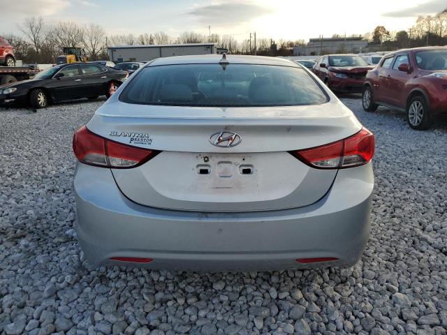 5NPDH4AE5DH161366 - 2013 HYUNDAI ELANTRA GLS SILVER photo 6