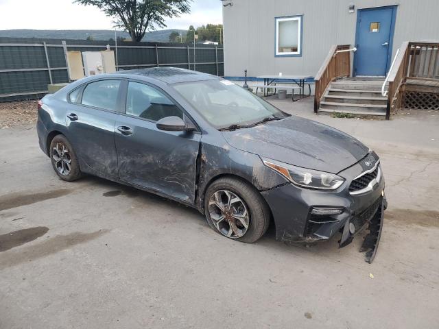 3KPF24AD6KE120294 - 2019 KIA FORTE FE GRAY photo 4