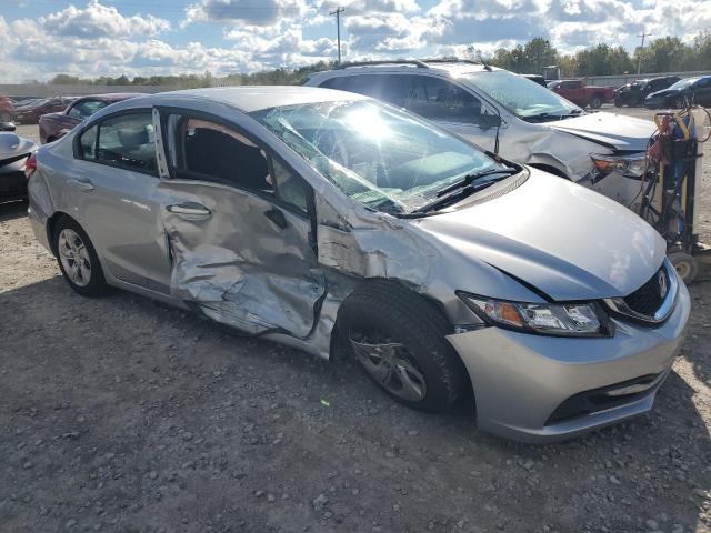 19XFB2F57DE002036 - 2013 HONDA CIVIC LX SILVER photo 4