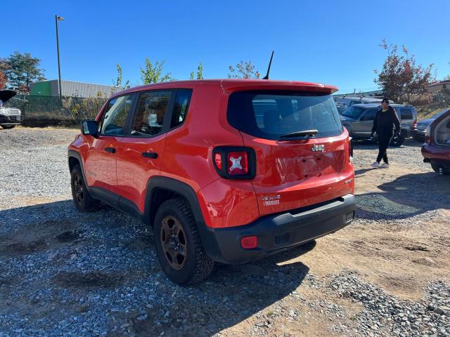 ZACCJBAH3HPG04657 - 2017 JEEP RENEGADE SPORT ORANGE photo 3