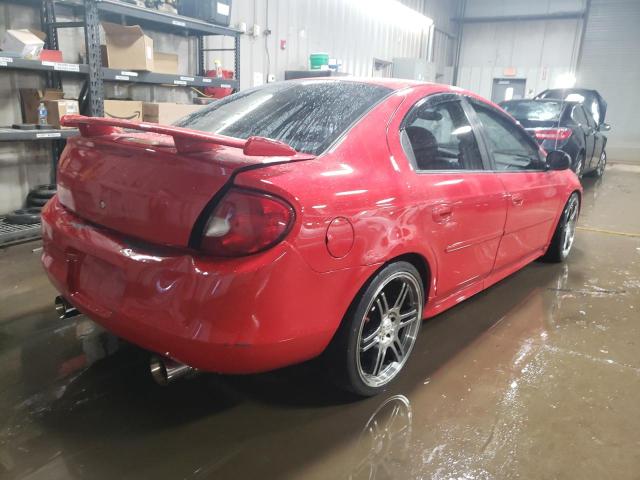 1B3ES46F81D246759 - 2001 DODGE NEON R/T RED photo 3