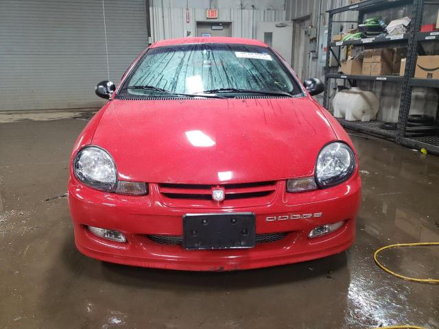 1B3ES46F81D246759 - 2001 DODGE NEON R/T RED photo 5