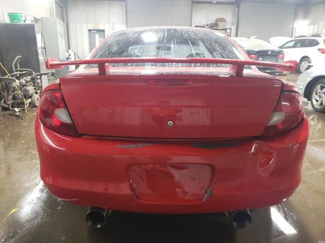 1B3ES46F81D246759 - 2001 DODGE NEON R/T RED photo 6