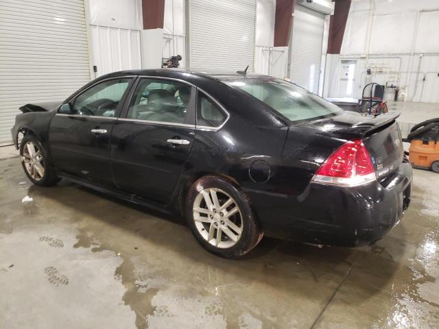 2G1WC5E39D1110422 - 2013 CHEVROLET IMPALA LTZ BLACK photo 2