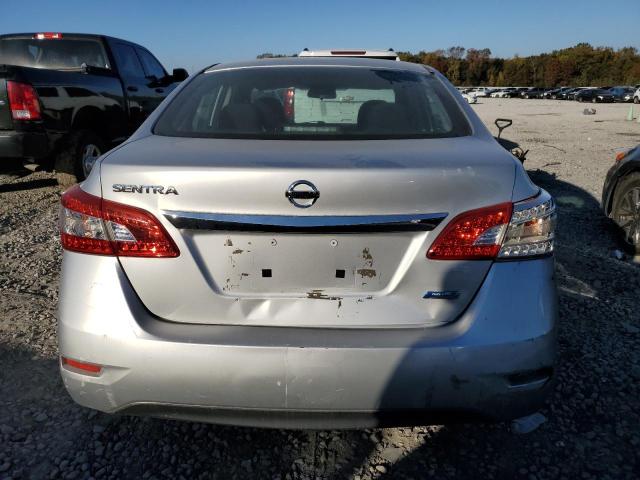 3N1AB7AP4EY279777 - 2014 NISSAN SENTRA S SILVER photo 6