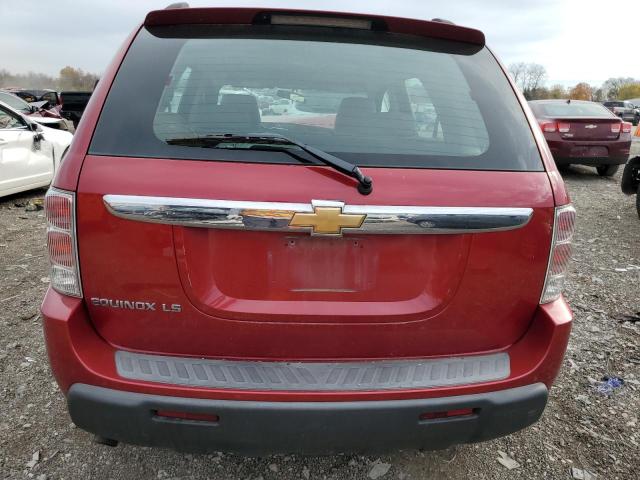 2CNDL13F966193632 - 2006 CHEVROLET EQUINOX LS RED photo 6