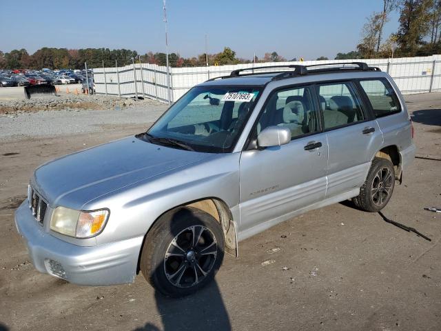 JF1SF65602H730167 - 2002 SUBARU FORESTER S ვერცხლისფერი ფოტო 1