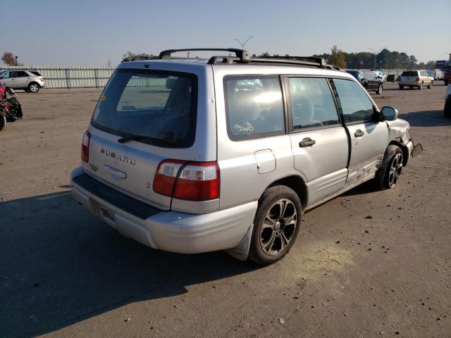 JF1SF65602H730167 - 2002 SUBARU FORESTER S ვერცხლისფერი ფოტო 3