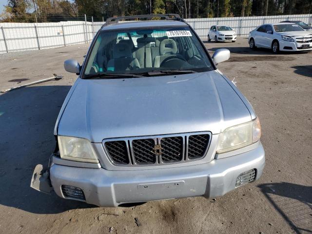 JF1SF65602H730167 - 2002 SUBARU FORESTER S ვერცხლისფერი ფოტო 5
