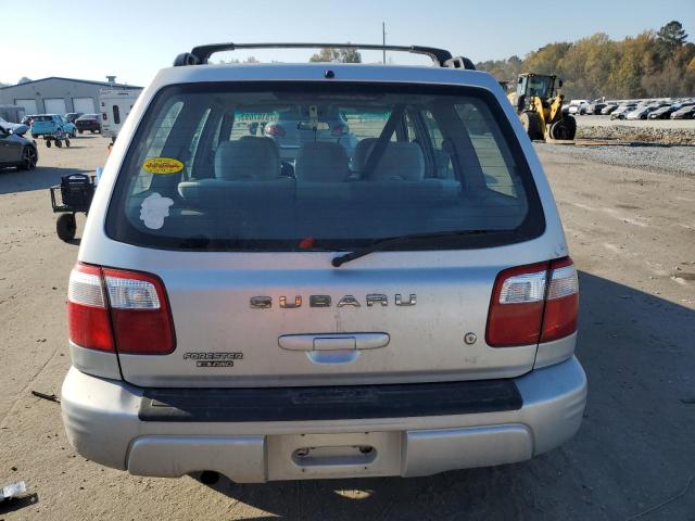 JF1SF65602H730167 - 2002 SUBARU FORESTER S ვერცხლისფერი ფოტო 6