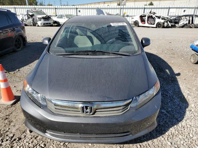 2HGFB2F55CH575568 - 2012 HONDA CIVIC LX CHARCOAL photo 5