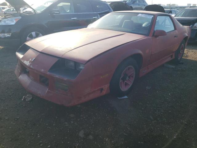 1G1FP23E9ML155877 - 1991 CHEVROLET CAMARO RS RED photo 1