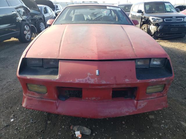 1G1FP23E9ML155877 - 1991 CHEVROLET CAMARO RS RED photo 5