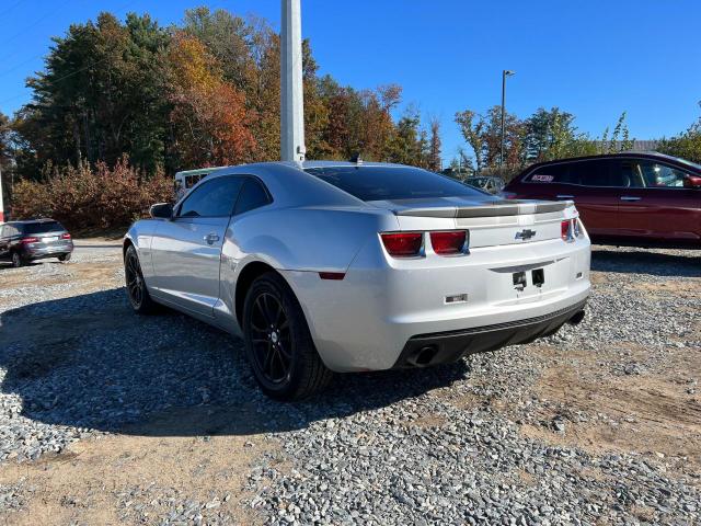 2G1FC1EV8A9000596 - 2010 CHEVROLET CAMARO LT SILVER photo 3