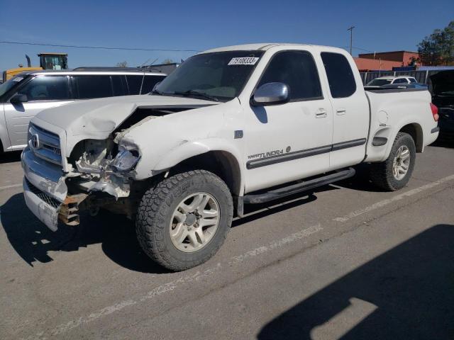 5TBBT44103S358767 - 2003 TOYOTA TUNDRA ACCESS CAB SR5 GOLD photo 1