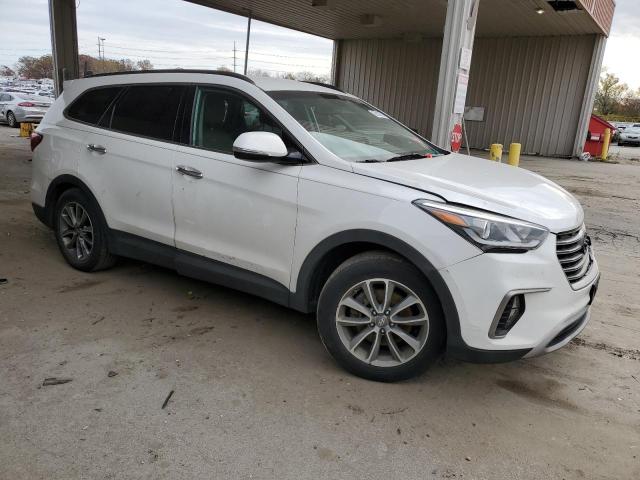 KM8SN4HF3HU236619 - 2017 HYUNDAI SANTA FE SE WHITE photo 4