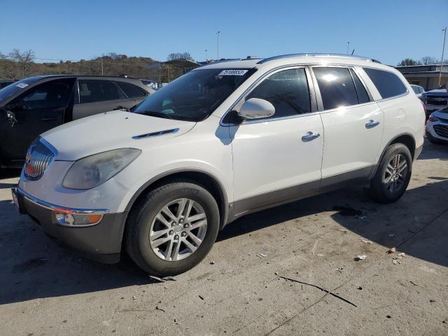 5GAEV13D19J152955 - 2009 BUICK ENCLAVE CX WHITE photo 1