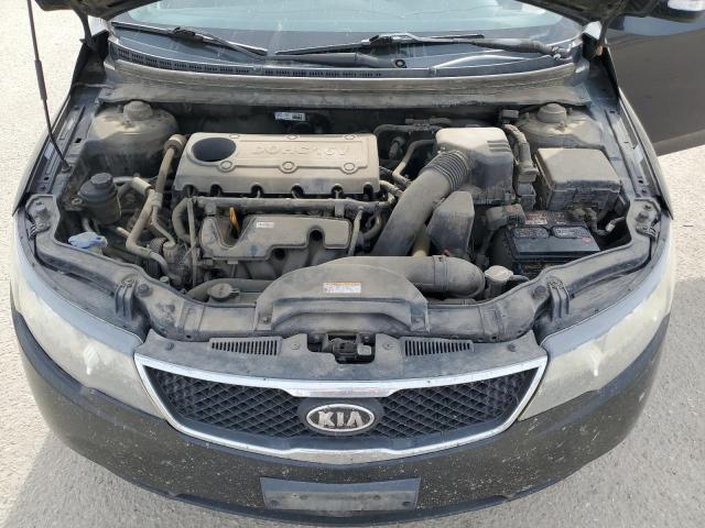 KNAFU4A26A5111871 - 2010 KIA FORTE EX BLACK photo 11