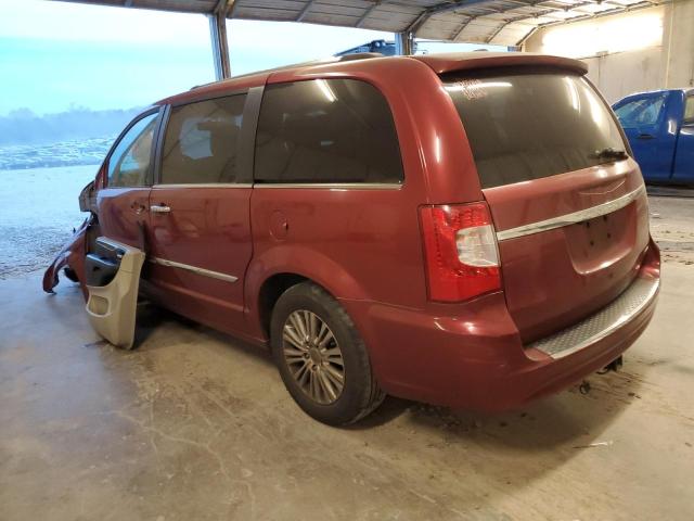 2A4RR6DG5BR714491 - 2011 CHRYSLER TOWN & COU LIMITED MAROON photo 2