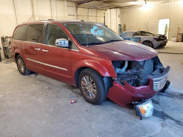 2A4RR6DG5BR714491 - 2011 CHRYSLER TOWN & COU LIMITED MAROON photo 4