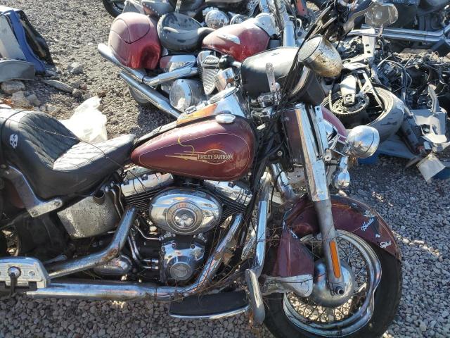 1HD1BW5128Y014643 - 2008 HARLEY-DAVIDSON FLSTC BURGUNDY photo 5