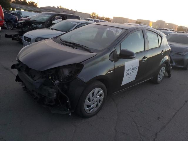 JTDKDTB31G1138690 - 2016 TOYOTA PRIUS C GRAY photo 1