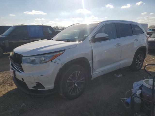 2016 TOYOTA HIGHLANDER XLE, 