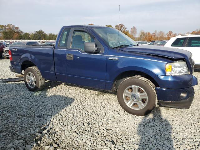 1FTRF12W08KD70541 - 2008 FORD F150 BLUE photo 4