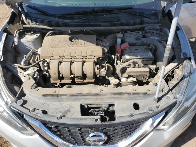 3N1AB7AP9GL684632 - 2016 NISSAN SENTRA S SILVER photo 11