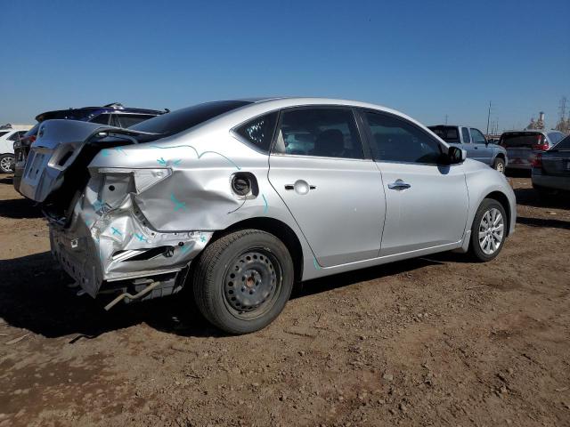 3N1AB7AP9GL684632 - 2016 NISSAN SENTRA S SILVER photo 3