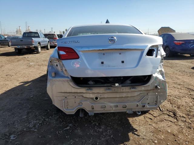 3N1AB7AP9GL684632 - 2016 NISSAN SENTRA S SILVER photo 6