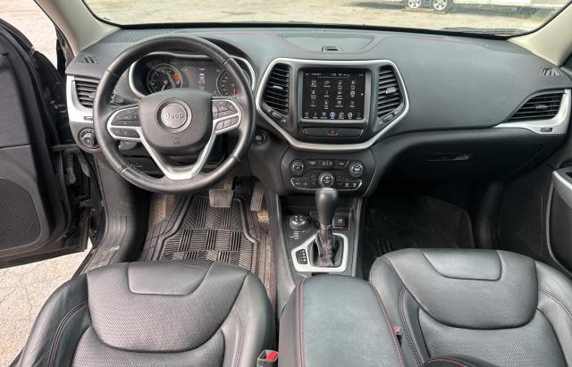 1C4PJMBX0JD504698 - 2018 JEEP CHEROKEE TRAILHAWK BLACK photo 9