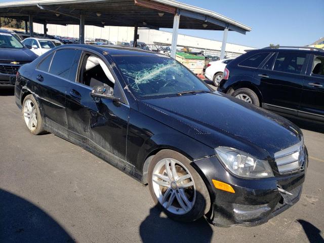 WDDGF4HB4DA793867 - 2013 MERCEDES-BENZ C 250 BLACK photo 4