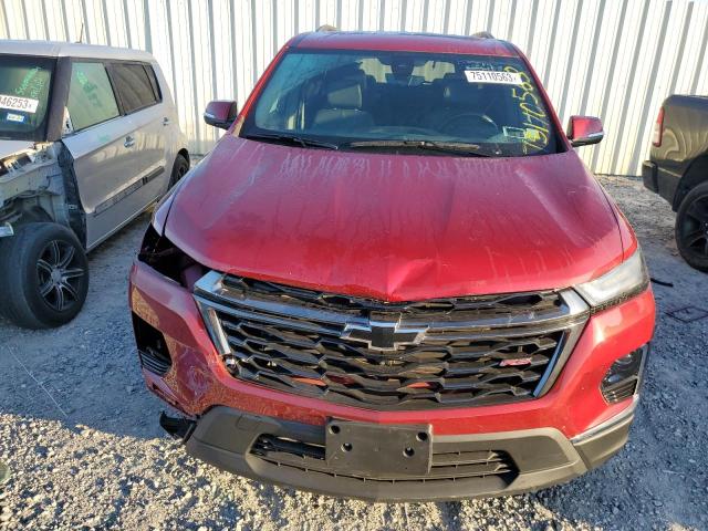 1GNEVJKW3PJ178415 - 2023 CHEVROLET TRAVERSE RS BURGUNDY photo 5