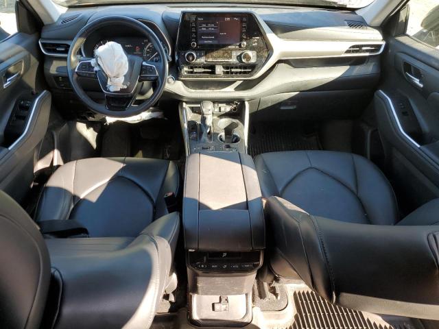 5TDGZRBHXMS532449 - 2021 TOYOTA HIGHLANDER XLE BLACK photo 8