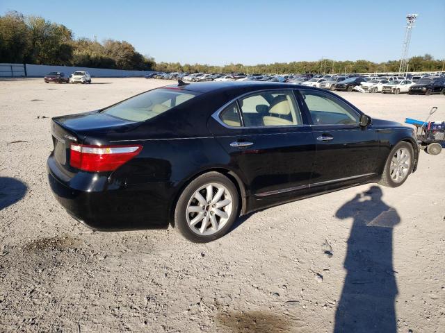 JTHGL46F075005087 - 2007 LEXUS LS 460L BLACK photo 3