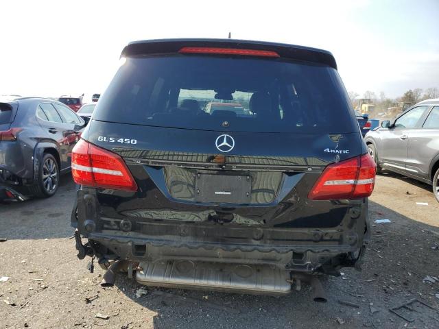 4JGDF6EE6JB165544 - 2018 MERCEDES-BENZ GLS 450 4MATIC BLACK photo 6