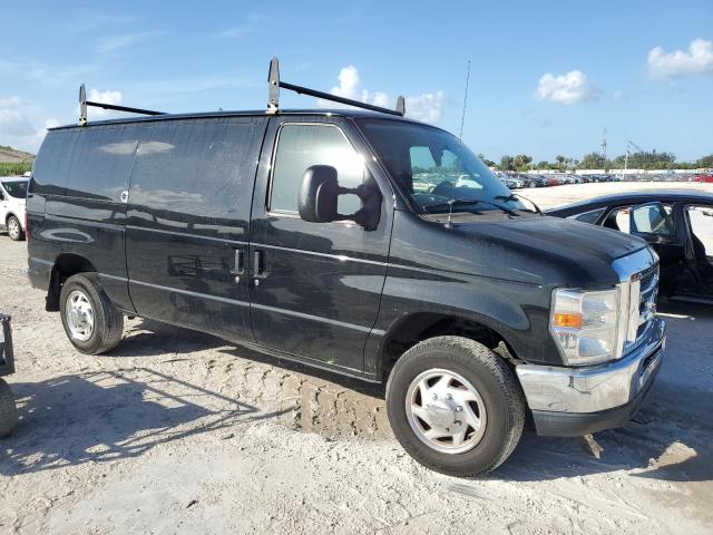 1FTNE1EW1EDA24219 - 2014 FORD ECONOLINE E150 VAN BLACK photo 4