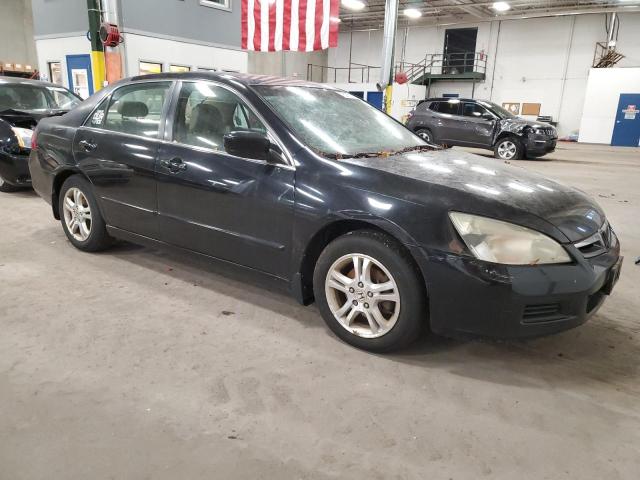 1HGCM56857A142328 - 2007 HONDA ACCORD EX BLACK photo 4