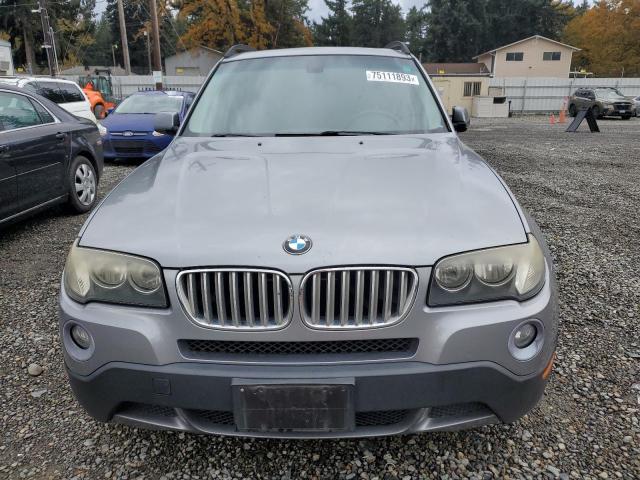 WBXPC93448WJ10795 - 2008 BMW X3 3.0SI GRAY photo 5