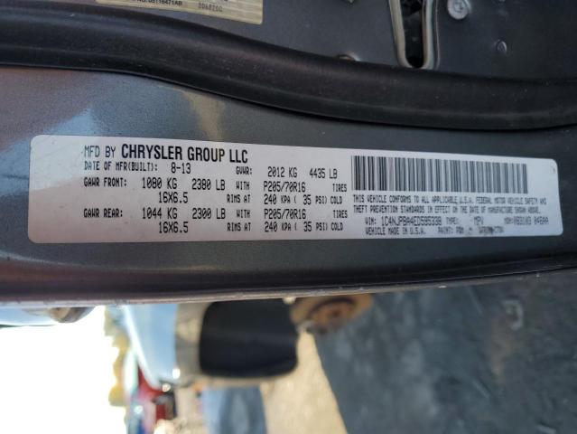 1C4NJPBA4ED595338 - 2014 JEEP PATRIOT SPORT GRAY photo 12